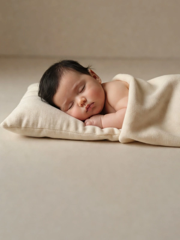 Bebé durmiendo en entorno tranquilo — abordaje del sueño infantil en Mimos Desarrollo Integral, Sada, A Coruña